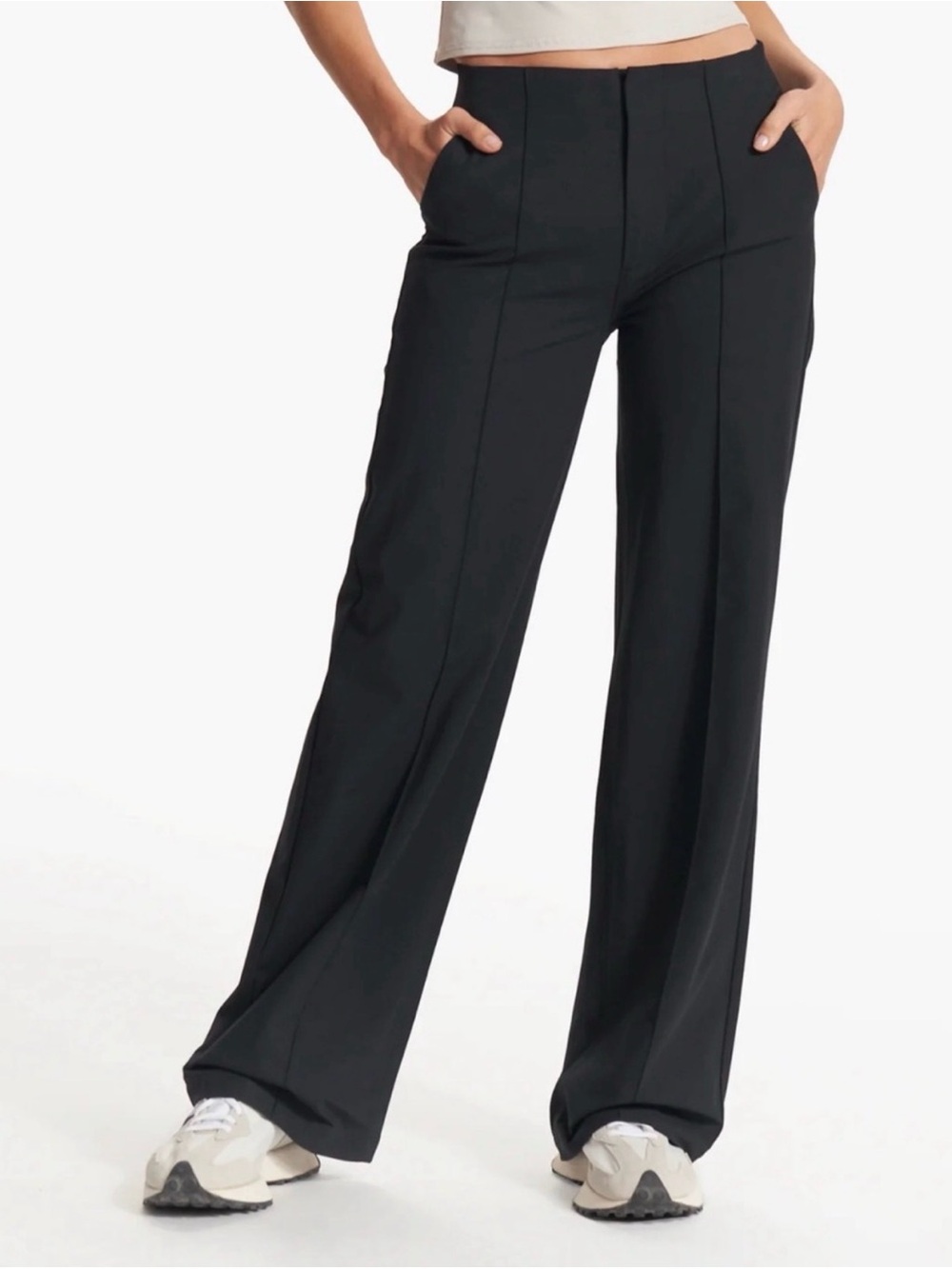 Vuori Black Wide-Leg META pants trousers XXL ACTIVEWEAR